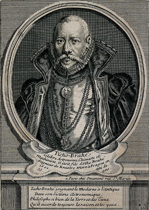 Gravat de Tycho Brahe - Wellcome Images V0000744 / Fæ / Wikimedia Commons Gravat de Tycho Brahe - Wellcome Images V0000744 / Fæ / Wikimedia Commons