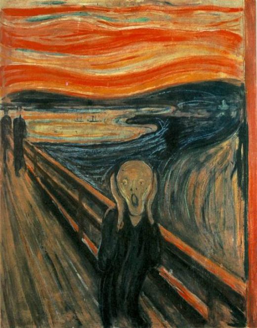 'El crit', d'Edvard Munch (1893) - ibiblio.org / Multichill / Wikimedia Commons 'El crit', d'Edvard Munch (1893) - ibiblio.org / Multichill / Wikimedia Commons