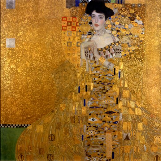 'Retrat d'Adele Bloch-Bauer I' (1907), de Gustav Klimt - Neue Galerie New York / Aavindraa / Wikimedia Commons 'Retrat d'Adele Bloch-Bauer I' (1907), de Gustav Klimt - Neue Galerie New York / Aavindraa / Wikimedia Commons