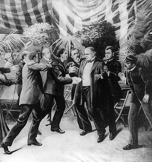 Assassinat de William McKinley a mans de Leon Czolgosz, el 6 de setembre del 1901 Assassinat de William McKinley a mans de Leon Czolgosz, el 6 de setembre del 1901