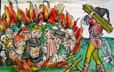Crema de jueus a Alemanya (1493) - Michel Wolgemut, Wilhelm Pleydenwurff / Wikimedia commons Crema de jueus a Alemanya (1493) - Michel Wolgemut, Wilhelm Pleydenwurff / Wikimedia commons