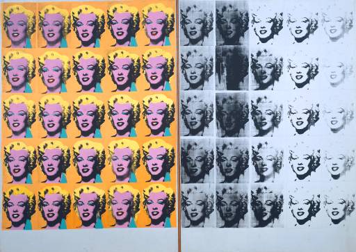 Díptic Marilyn - Andy Warhol