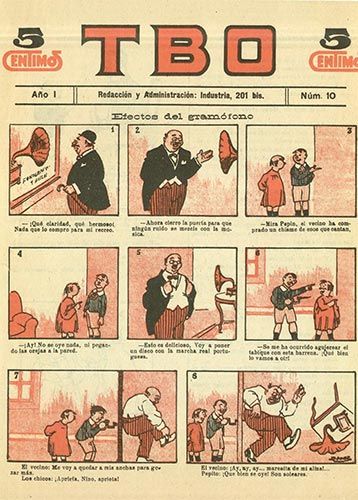 Portada del número 10, el primer 'TBO' de l'era Buïgas Portada del número 10, el primer 'TBO' de l'era Buïgas