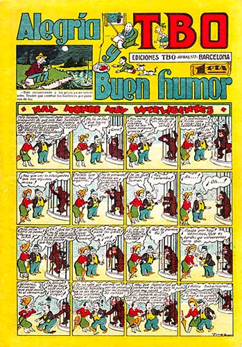 Un 'TBO' parlant d'alegria i bon humor Un 'TBO' parlant d'alegria i bon humor