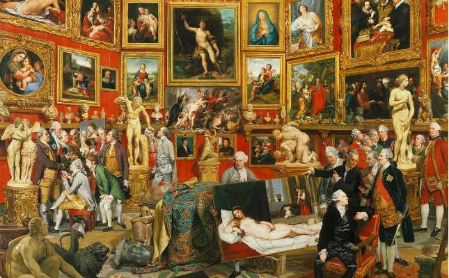 Tribuna dels Uffizi, de Johann Zoffany - Wikimedia Commons Tribuna dels Uffizi, de Johann Zoffany - Wikimedia Commons