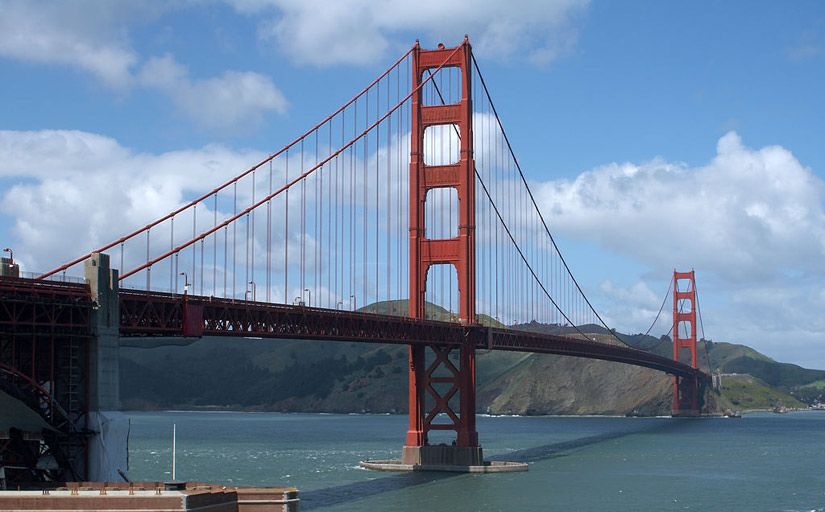 El Golden Gate - Jon Sullivan / Wikimedia Commons El Golden Gate - Jon Sullivan / Wikimedia Commons