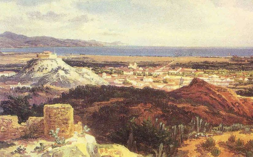 Vista de Cumaná sobre el castell vell (1843) - Ferdinand Bellermann / Wikimedia Commons Vista de Cumaná sobre el castell vell (1843) - Ferdinand Bellermann / Wikimedia Commons