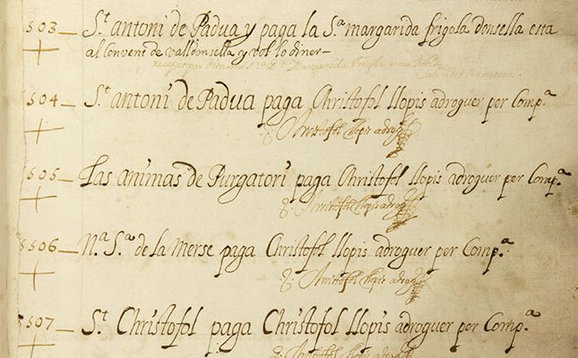 El llibre dels rodolins servia per registrar el nom dels compradors de cada número i el guanyador (podeu veure'l en gran més avall) El llibre dels rodolins servia per registrar el nom dels compradors de cada número i el guanyador (podeu veure'l en gran més avall)