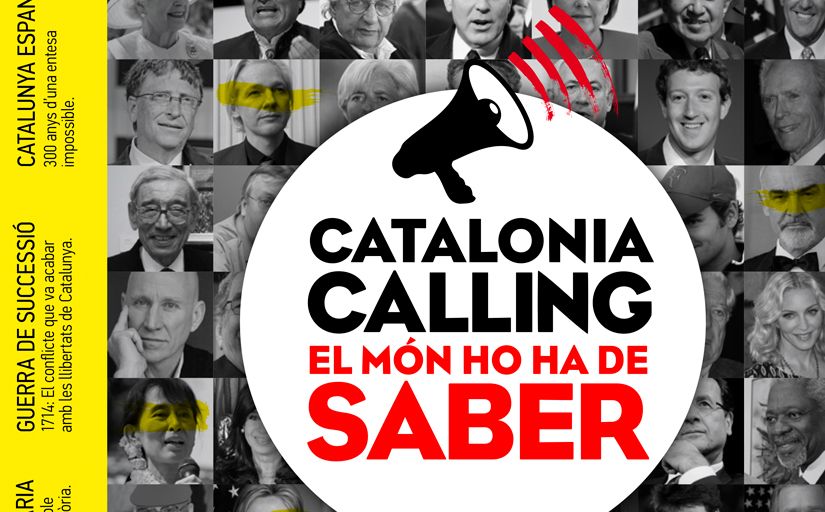 Detall de la portada d''El món ho ha de saber' Detall de la portada d''El món ho ha de saber'