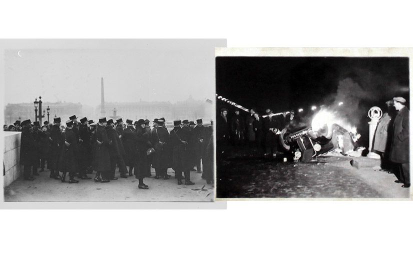Manifestacions a Paris pel cas Stavisky (febrer 1934) - Wikimedia Commons Manifestacions a Paris pel cas Stavisky (febrer 1934) - Wikimedia Commons