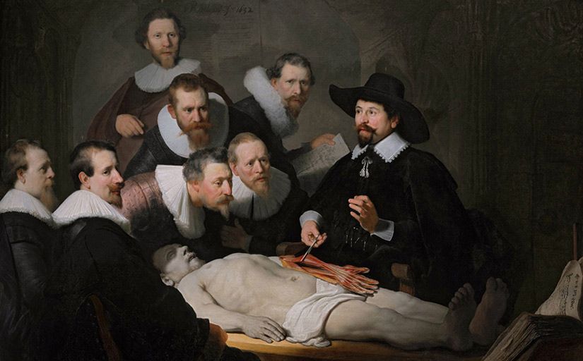 'Lliçó d'anatomia del Doctor Nicolaes Tulp', de Rembrandt - Rembrandt / Wikimedia Commons 'Lliçó d'anatomia del Doctor Nicolaes Tulp', de Rembrandt - Rembrandt / Wikimedia Commons