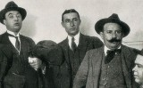 Dirigents anarquistes en el Segon Congrés de la CNT, el 1919. A l'esquerra, Salvador Seguí, 'el Noi del Sucre'
