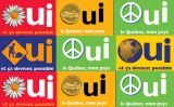 Cartells en favor del sí al referèndum del Quebec Cartells en favor del sí al referèndum del Quebec
