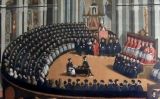 Pintura que representa el concili de Trento Pintura que representa el concili de Trento