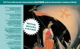 Un detall del cartell del XIV Curs d'Extensió Universitària - Sàpiens Un detall del cartell del XIV Curs d'Extensió Universitària - Sàpiens