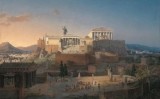 Reconstrucció de l'Acròpolis d'Atenes (1846) -  Leo von Klenze / Wikimedia commons