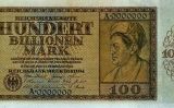 Bitllet de 100 bilions de marcs alemanys imprès el 1924 - Reichsbank / Regi51 / Wikimedia Commons Bitllet de 100 bilions de marcs alemanys imprès el 1924 - Reichsbank / Regi51 / Wikimedia Commons