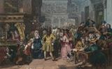 Imatge hogartiana de la Bombolla dels Mars Sud per Edward Matthew Ward Imatge hogartiana de la Bombolla dels Mars Sud per Edward Matthew Ward