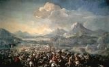 La batalla de Montjuïc pintada per Pandolfo Reschi -  Wikimedia Commons