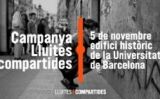 Cartell lluites compartides - Òmnium cultural Cartell lluites compartides - Òmnium cultural