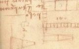 Notes i diagrames de Da Vinci sobre la fricció Notes i diagrames de Da Vinci sobre la fricció