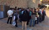Un moment de la 'Ruta del 1714 a Mataró' Un moment de la 'Ruta del 1714 a Mataró'