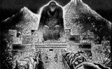 Il·lustració de Virgil Finlay representant la 'Ciutat del déu Mico' Il·lustració de Virgil Finlay representant la 'Ciutat del déu Mico'