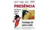Portada del 'Presència' Portada del 'Presència'