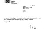 La resposta de Jose Manuel Durão Barroso