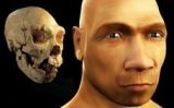 Recreació de l’Homo heidelbergensis d’Atapuerca