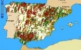 Mapa de fosses comunes elaborat pel Govern espanyol Mapa de fosses comunes elaborat pel Govern espanyol