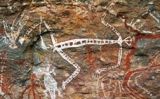 Pintures rupestres aborígens situades en unes coves al Kakadu National Park, d'Austràlia -  Sam Dcruz