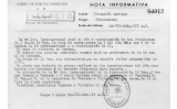 Nota informativa secreta del Cos d'Exèrcit Marroquí Nota informativa secreta del Cos d'Exèrcit Marroquí