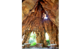 Interior de la cova Cascada de Sant Boi Interior de la cova Cascada de Sant Boi