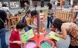 Els nens, a la ludoteca Els nens, a la ludoteca