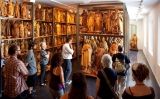 La visita al Museu dels Sants La visita al Museu dels Sants