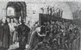 Gravat del 1604 que representa el mite de la caverna Gravat del 1604 que representa el mite de la caverna