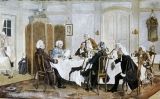Llenç 'Kant amb alguns amics, a taula', d'Emil Doerstling Llenç 'Kant amb alguns amics, a taula', d'Emil Doerstling