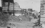 El barri armeni de la ciutat d'Adana el 1909, completament destrossat