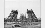 La torre Eiffel, en construcció (fotografia del 18 de juliol de 1887)