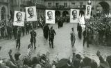 Manifestació per celebrar la caiguda de Gijón Manifestació per celebrar la caiguda de Gijón