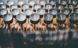 Teclat de màquina d'escriure Teclat de màquina d'escriure