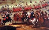 Escena del quadre de Ventura Ligli de la batalla d'Almansa