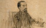 Retrat de Joan Maragall fet per Ramon Casas Retrat de Joan Maragall fet per Ramon Casas