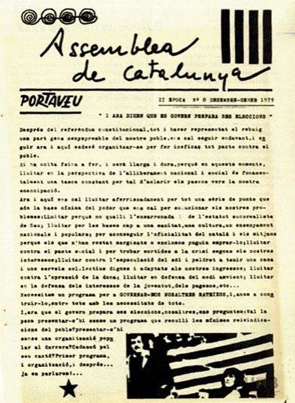 Els comunicats contra el feixisme o l'assassinat de Puig Antich van ajudar a mobilitzar els joves Els comunicats contra el feixisme o l'assassinat de Puig Antich van ajudar a mobilitzar els joves