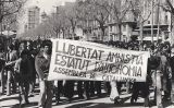 Imatge de la manifestació del 8 de febrer de 1976 Imatge de la manifestació del 8 de febrer de 1976