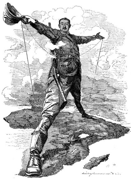 Caricatura de Cecil John Rhodes Caricatura de Cecil John Rhodes