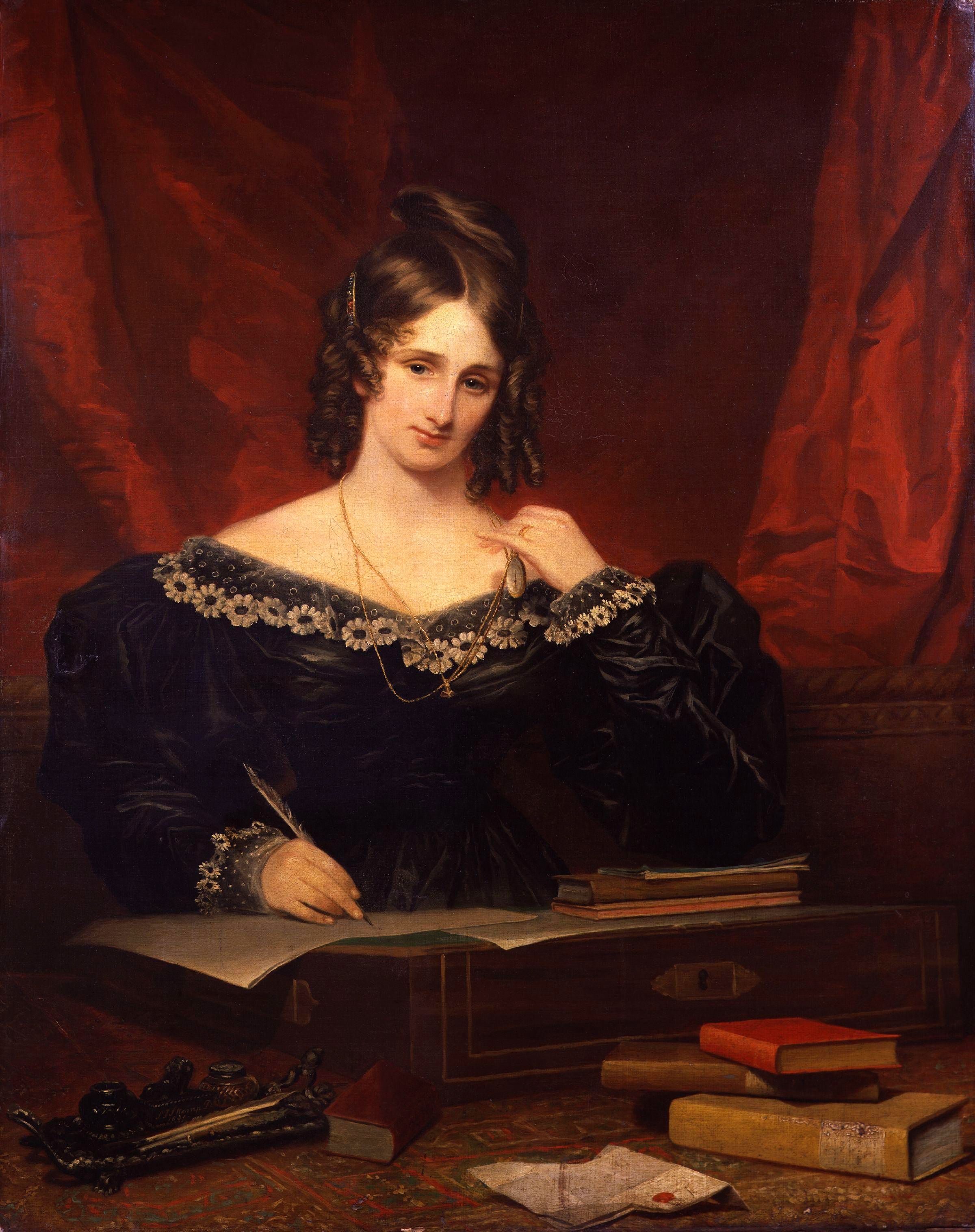 Retrat de Mary W. Shelley