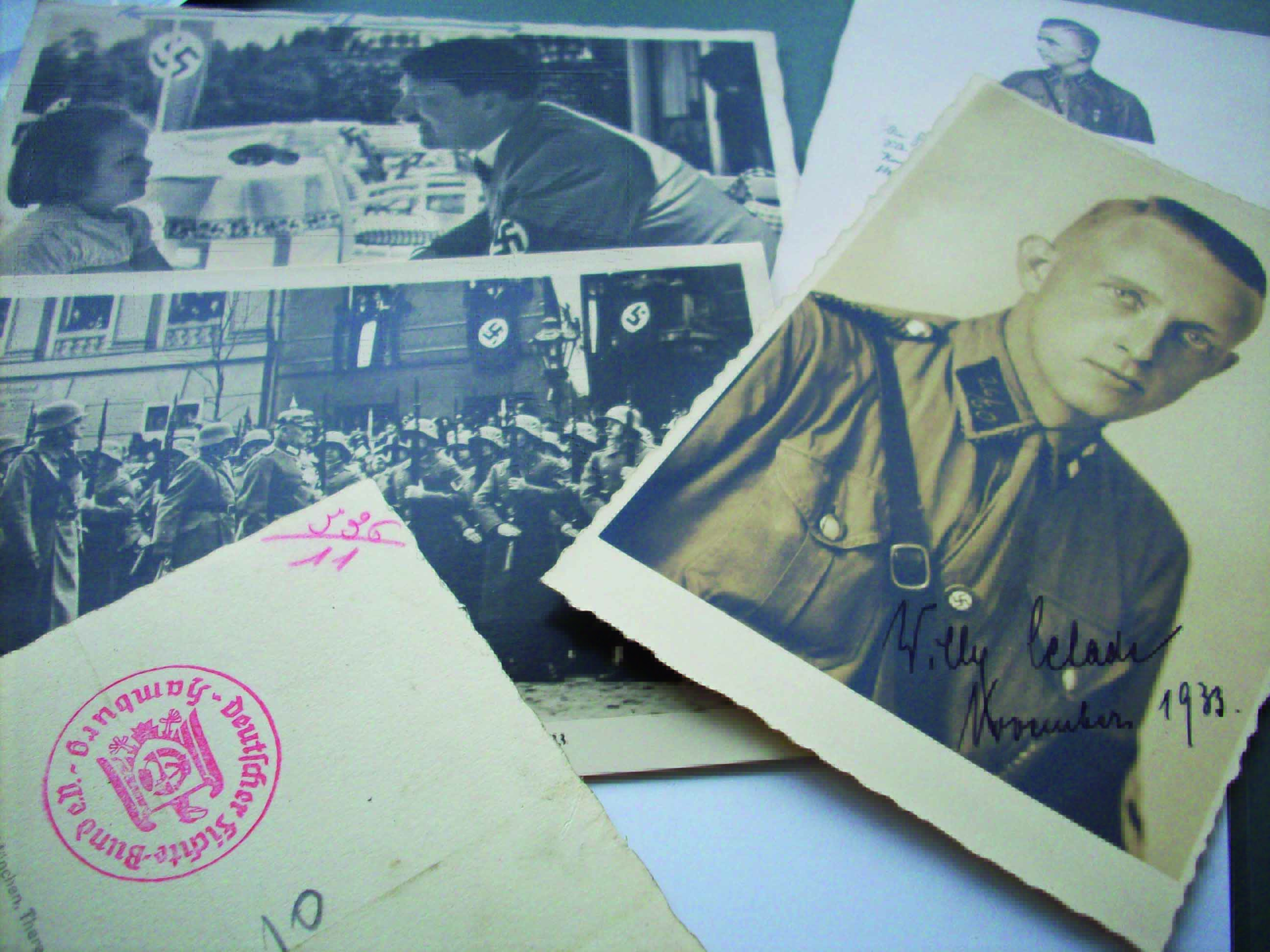 Documents del Partit Nazi a l'arxiu d'Amsterdam