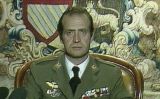 Joan Carles I durant el discurs del 23 de febrer de 1981 Joan Carles I durant el discurs del 23 de febrer de 1981